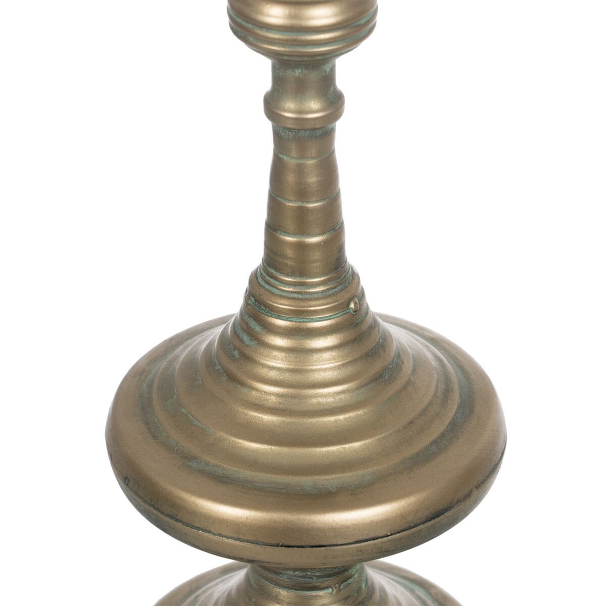 Kaarshouder Gouden Ijzer 14 x 14 x 45,5 cm